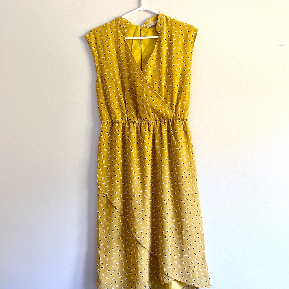 NWT Dandelion DRESS Monk & Lou Mustard Yellow